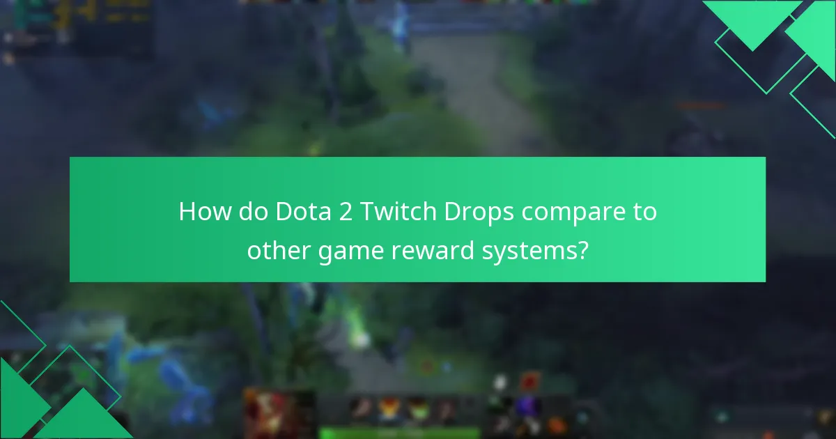What are community reactions to Dota 2 Twitch Drops?